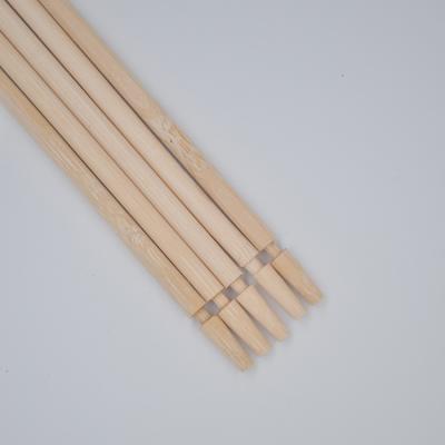 China Heat resistance supplier natural barbecue skewer quality barbecue round label bamboo stick for sale