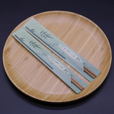 China Disposable Environmentally Friendly Disposable Bamboo Packaging Order Chopstick for sale