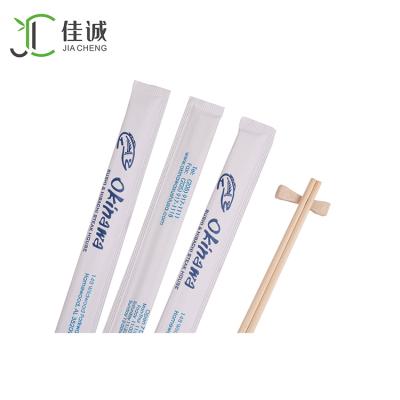 China Japan Disposable 1 Pair White Disposable Tensoge Bamboo Chopstick for sale