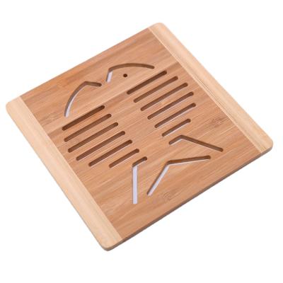 China Disposable Environmental Friendly High Quality Bamboo Drink Coasters for sale