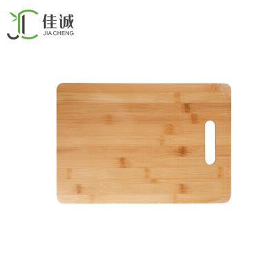 China Small Disposable Cooker Butcher Chop Bamboo Kitchen Camping Cutting Board for sale