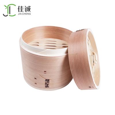 China Sustainable Chinese Environmental Friendly Cheap Bamboo Steamer Basket for sale