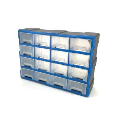 China Sustainable 16 - Drawer Plastic Tool Cabinet for sale