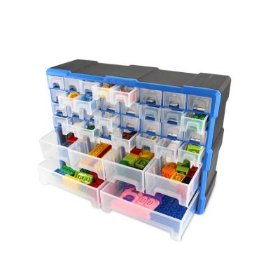 China Sustainable 38 Drawer Car Repairing Plastic Use Drawer Storage Box for sale