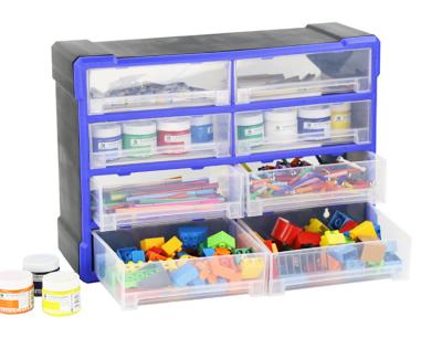 China Viable Clear Plastic Storage Box Drawer Organizer for sale