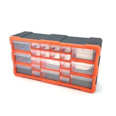 China 22 Drawer Sustainable Hardware Drawer Plastic Storage Box for sale