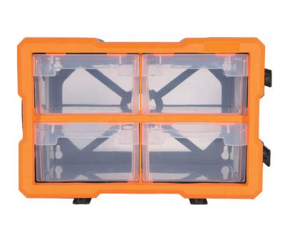 China Stackable Plastic Tool Pack Wall Mount Drawer Cabinet Box for sale