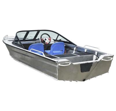 China Full Aluminum Alloy Boat / Aluminum Welded Fishing Boat for sale