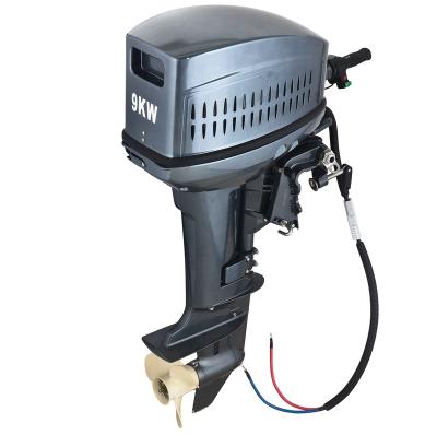 China Economical, environmental friendly and pollution-free electric outboard motor 9KW/12HP > 200Ah for sale