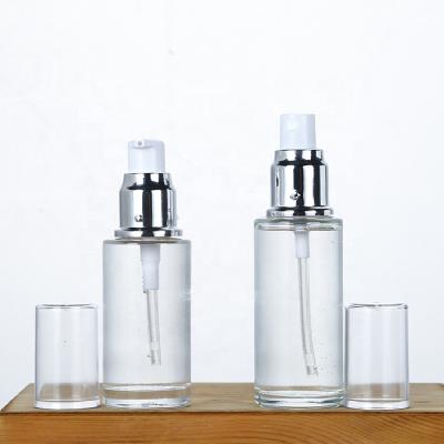 China Other Glass Frosted Fine Lotion Pump Dispenser Mist Spray Perfume Bottle for sale