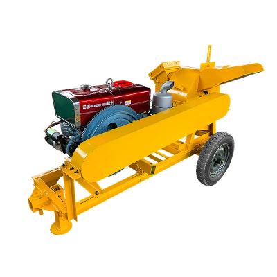 China Crushing Wood Logs Making Coconut Husk Tree Branch Sawdust Crusher/500kg/hour Powerful Wood Shredder Sawdust Making Machine HJ-MX500 Factory Available Sales for sale