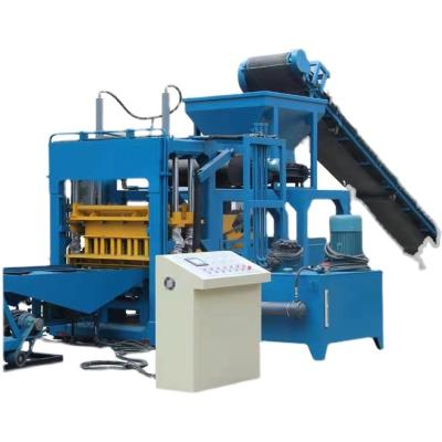 China Make Animal Feed QT4-16 Automatic Concrete Block Construction Equipment Bricks Making Machinery Baking Freestanding Brick Machine for sale