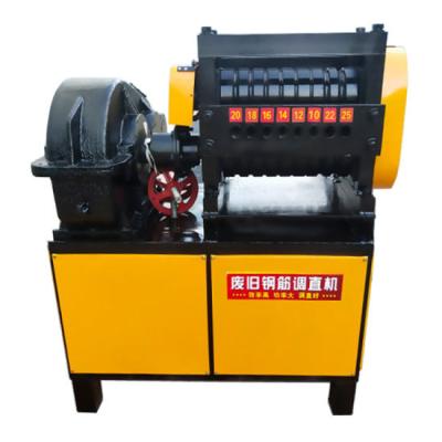 China Scrap Steel Bar Straightening Cuttting Rebar Straightening Machine Round Steel Straightening Equipment for sale