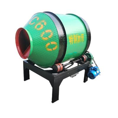 China New High-end Listing Small Constrction Concrete Mixer Portable Round Tank Construction Mixer for sale