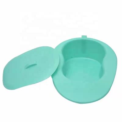 China Pregnant woman health services lake medical blue plastic bedpan and older patient bedpan for sale for sale