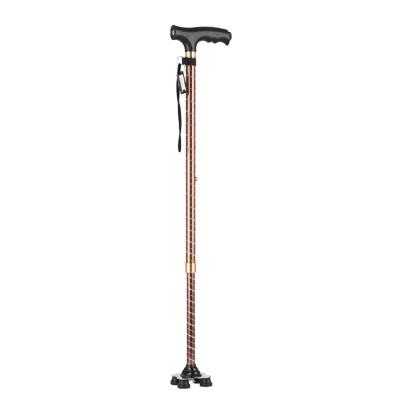 China High Quality Proper Action Aluminum Alloy Medical Disabled Walking Cane For Old People for sale