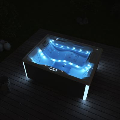 China Modern Acrylic Cover Spa Pool Cover Modern Joyonway Factory Factory Hot Tubs Outdoor for sale