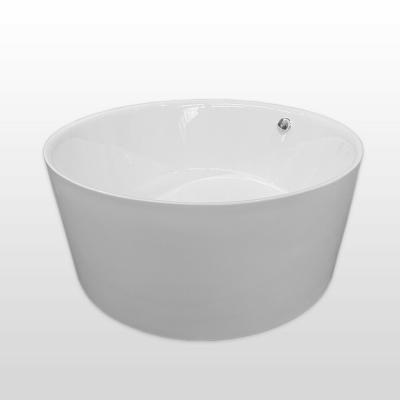 China Simple Design Freestanding Egg Shape Bathtub Modern Design Freestanding Bathtub For 2 Adults for sale