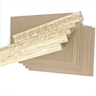 China 18mm Laminated Wood MDF Lap MDF Board Prices Moisture Proof High Quality Paper Laminated Wood for sale