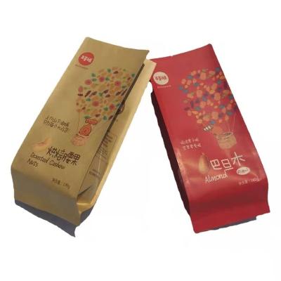 China Wholesale Customized Recyclable Food Packaging Plastic Paper Bag for sale