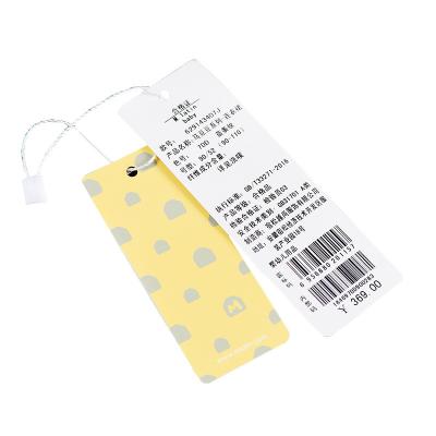 China Viable Custom Pants Tags, Suit Apparel Trademark Listing, Custom Coated Paper Card Custom Wholesale for sale