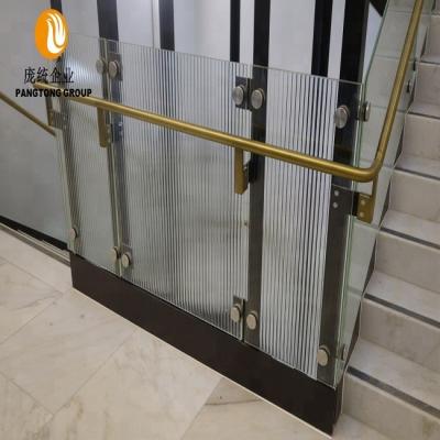 China Modern Fabricate Copper Stair Railing For Australia Martin Square for sale