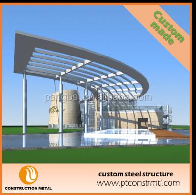 China Steel Structure Platform Customized Special Shaped Steel Structure for sale