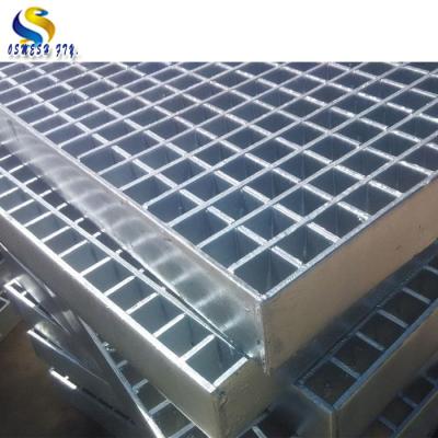 China Walkway Hot Dip Galvanized 80 Micron Steel Bar Grating Weight for sale