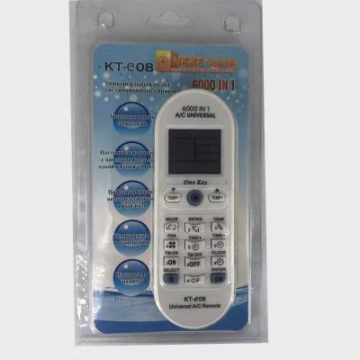 China Universal LED Indicator Light JINCAN Air Conditioner Remote Control kt-e08 AC for sale