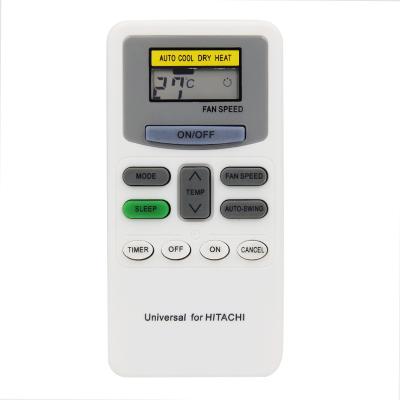 China LED Indicator Light JINCAN Universal Air Conditioner AC Remote Control Fit For Hitachi Air Conditioner for sale