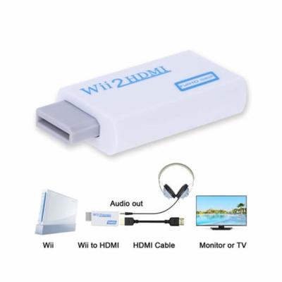 China Wii to  Converter Adapter with 3,5mm Audio Jack and  Output for Nintendo wii2 for sale