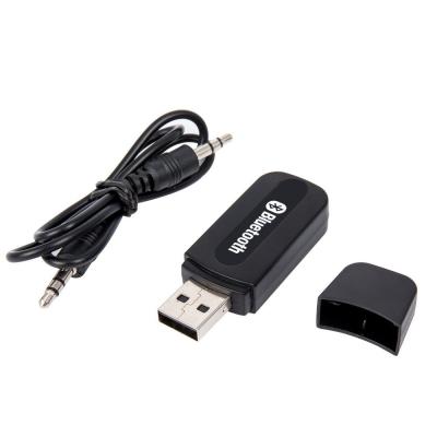 China USB Bluetooth Receiver for Car, Music Streaming Car Kit, Portable Wireless Audio Adapter 3.5mm Aux Cable for sale