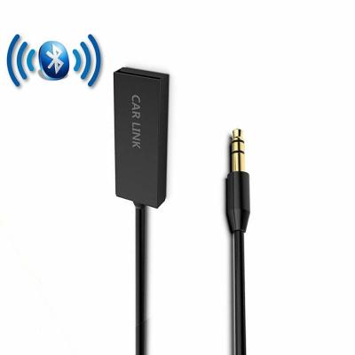 China Bluetooth Aux Adapter, U2 Mini Wireless Car Bluetooth Receiver USB to 3.5mm Jack Bluetooth to Aux Adapter for sale