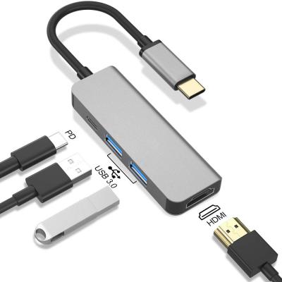 China USB C Hub, Type C to  Adapter (Thunderbolt 3 Compatible) with , USBC Power Delivery for Charging, 2 USB 3.0 Port for sale