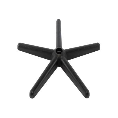 China New Design Fashion Easy Installation Modern Black Nylon Star 300mm Stable For Office Chair for sale