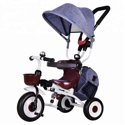 China High quality eco-friendly kids tricycle safety kids push tricycle cheap kids tricycle for baby for sale