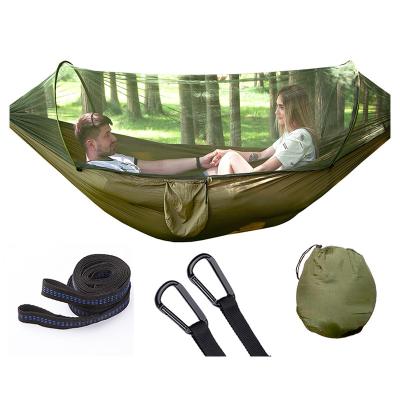 China 350KG Capacity Custom Fast Delivery Travel Hammock LOW MOQ Outdoor Hammock Low Price With Mosquito Net for sale