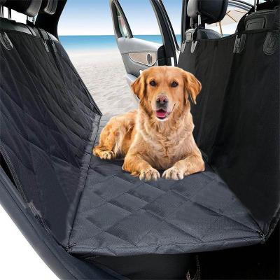 China Dog Travel Car Seat Cover Protector Quick Delivery Pet Car Seat Cover Waterproof Scratchproof Non-slip Dog Car Seat Cover for sale