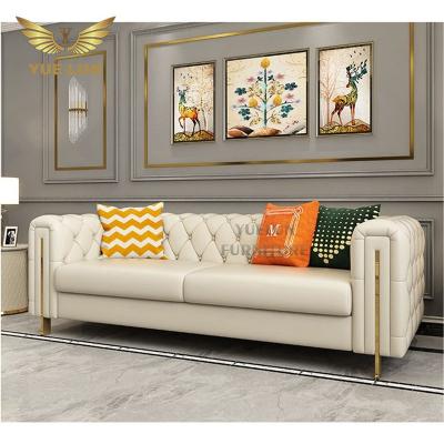 China Small luxury super soft Northern European style fabric latex sofas family living room lightweight tufted sofa down sofa for sale