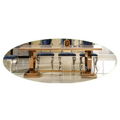 China Eco-friendly Italian Marble Top Dining Table LDI-0002 for sale