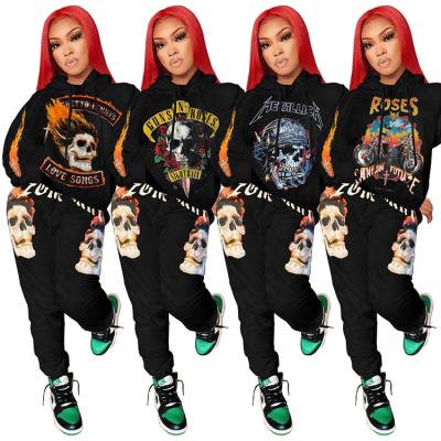 China 2021 Autumn Summer Women Breathable Two Piece Pant Set Suits Joggers Overalls Tracksuits Biker Shorts Sets Bandana 2 Piece Pant Sets for sale