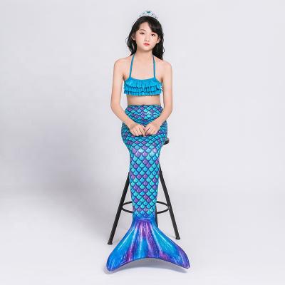 China Anti-UV Kids Mermaid Tail, Customized Colorful Mermaid Swimming Tail For Swimming for sale