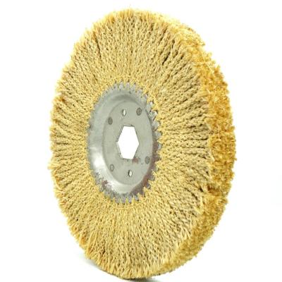 China Wheel Abrasive Jute Leprosy Long Life Tool Polishing Grinding Wheel For Automobile Polishing Stainless Steel for sale