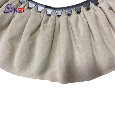 China Long Life Bias Cotton Cloth Airway Buffing Buffing Wheel, Metal Buffing Wheel for sale