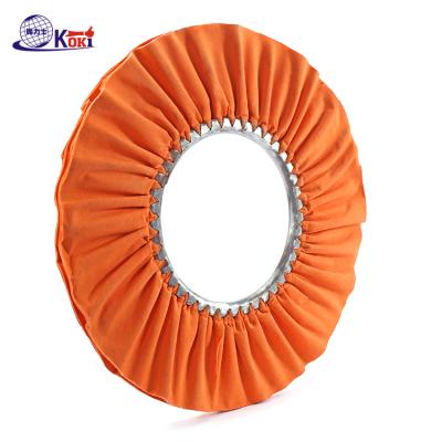 China Long Life KOKI Super Shine Surface Polishing Polishing Wheel Orange Bias Polishing Wheel for sale