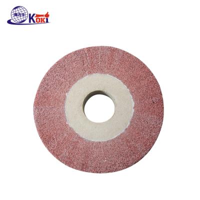 China Long Life Can Be Customized Size Non Woven Abrasive Wheel Grinding Stones Abrasive for sale