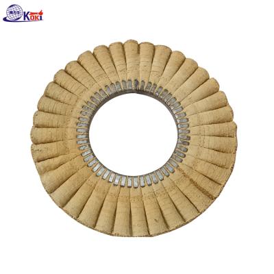 China Factory price long life sisal wheel /wave sisal wheel /Abrasive wheel polishing polishing broom for sale