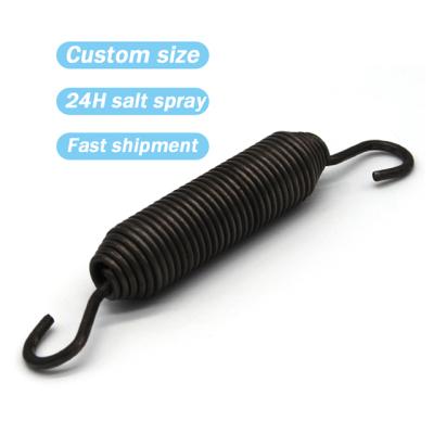 China Custom Coil Hongsheng Stainless Steel Brake Power Return Springs Hook Tension Spring for sale