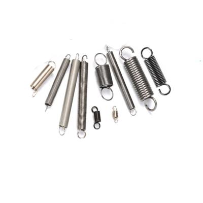 China Hongsheng Custom Stainless Steel Metal Coil 5 Inch 6 Inch Small Low Tension Coil Extension Springs With Double Hooks for sale