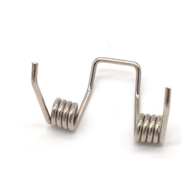 China Hongsheng Custom Coil Stainless Steel Coil Standard Carbon Steel Butterfly Hook Torsion Springs for sale